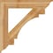 Ekena Millwork Merced Traditional Rough Sawn Bracket, Western Red Cedar, 6"W x 40"D x 40"H BKT06X40X40MRC01RWR - alternate 2